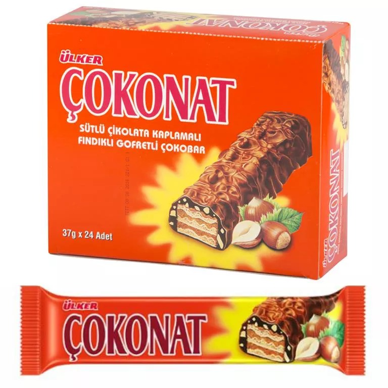 Ülker Çokonat Çikolata - 24 Adet