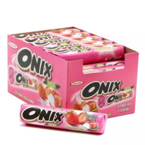 Tayaş Onix Şeker Çilekli - 24 Adet