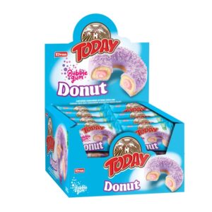Elvan Today Donut Buble Gum Sakızlı – 24 Adet