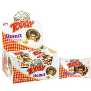 Elvan Today Donut Karamelli – 24 Adet