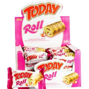 Elvan Today Roll Çilekli – 24 Adet