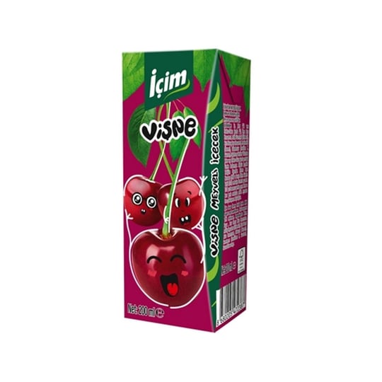 İçim Vişne Meyve Suyu 200 ML - 27 Adet