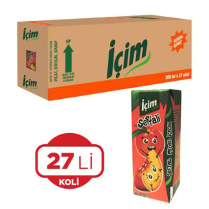 İçim Şeftali Meyve Suyu 200 ML – 27 Adet