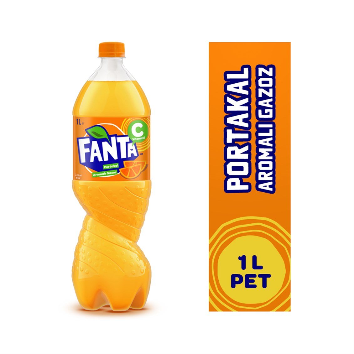 Fanta 1 LT - 12 Adet