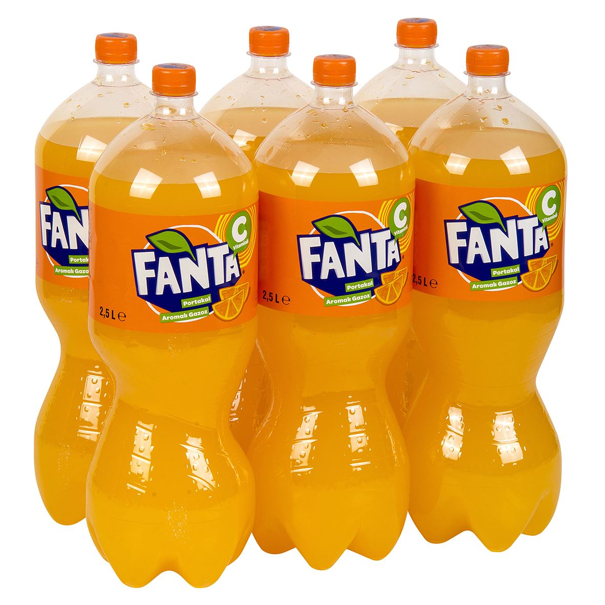 Fanta 2,5 LT - 6 Adet