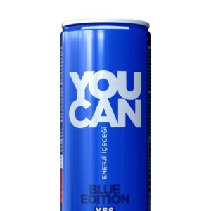 You Can Enerji İçeceği Mavi 250 ML - 24 Adet