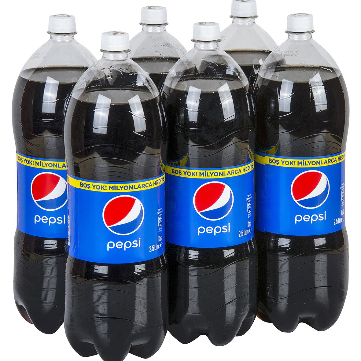 Pepsi Pet 2,5 LT - 6 Adet