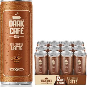 Dark Soğuk Kahve  Latte 250 ML - 12 Adet